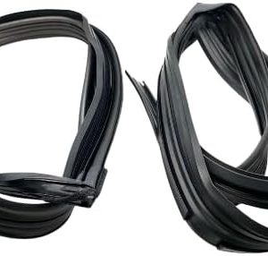 1 Burlete de vidrio con sello de canal delantero de goma