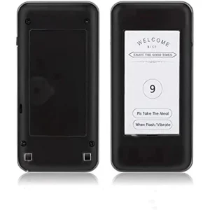 1 buscapersonas para restaurante, sistema de llamadas inalámbrico con zumbador