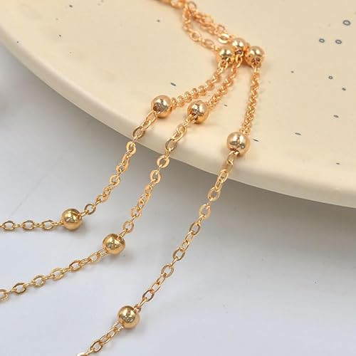 1 Cadena con cuentas en capas para pies para mujeres - Imagen 3