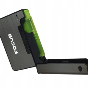 1 Estuche automático para cigarrillos con encendedor