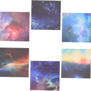 1 juego de 50 piezas de origami cielo estrellado japonés papel de origami tiras de papel de grulla