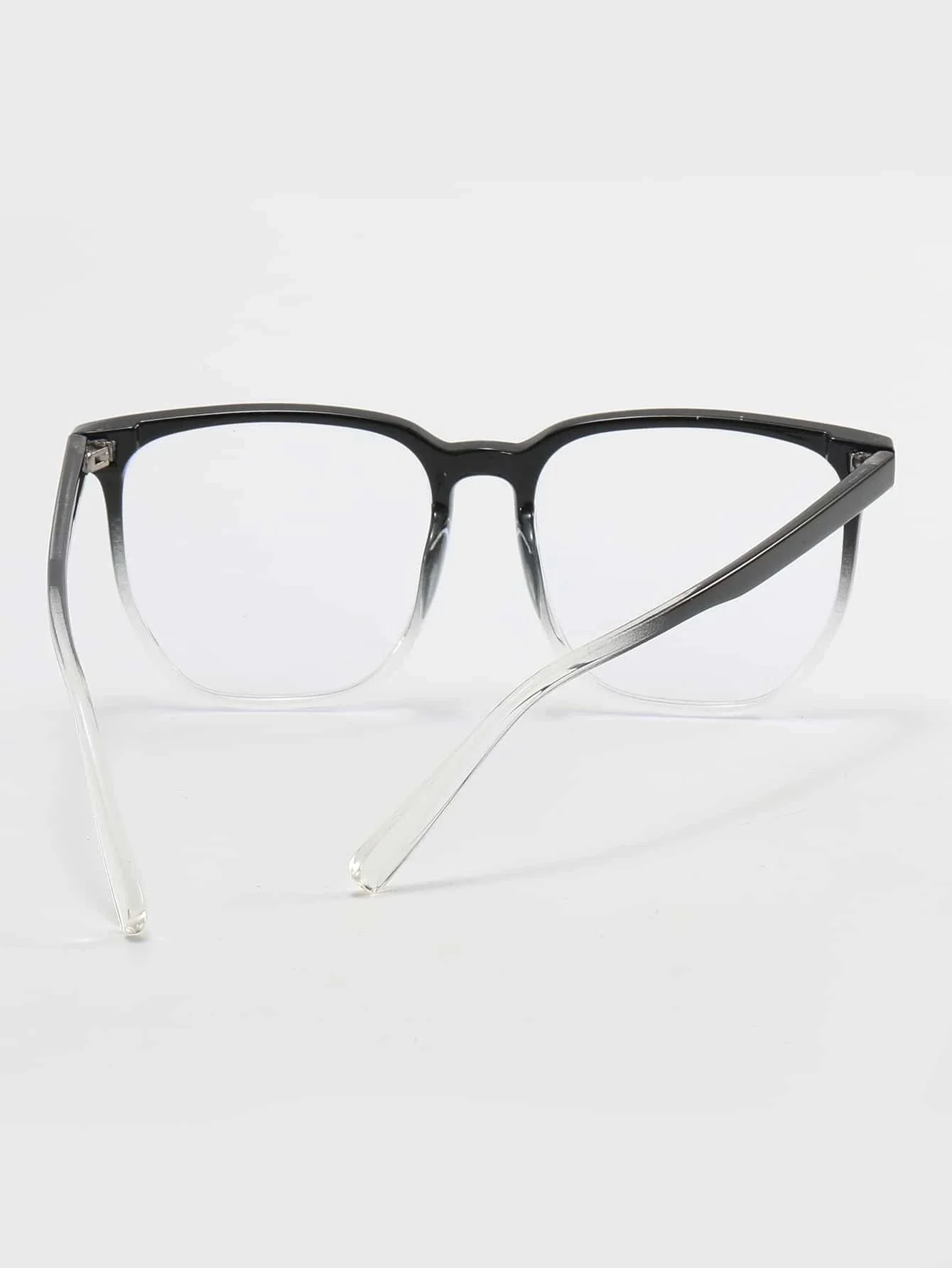 1 par de anteojos con detalle de remaches de color degradado y broches de presión - Imagen 5