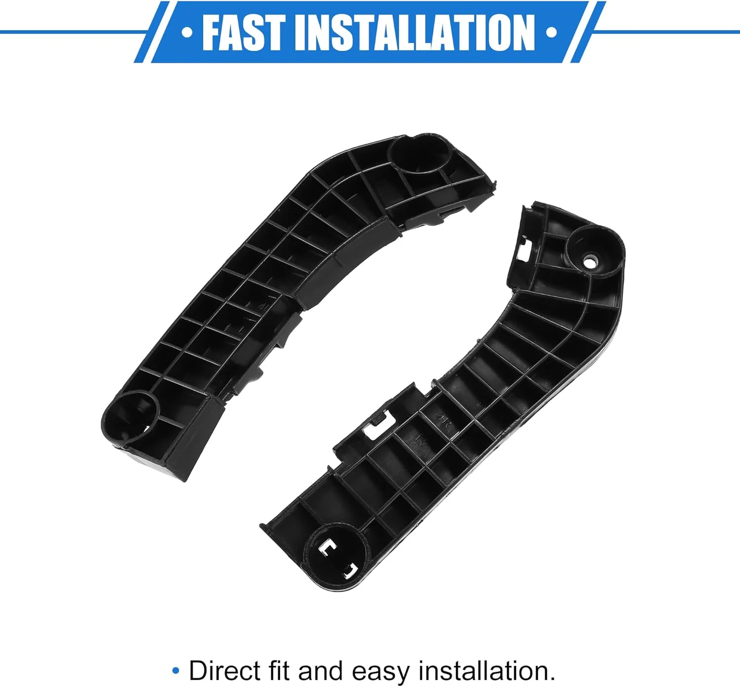 1 par de soportes de parachoques compatible con Toyota Camry