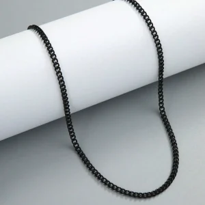 1 Pieza Collar De Cadena De Metal Simple Para Hombre