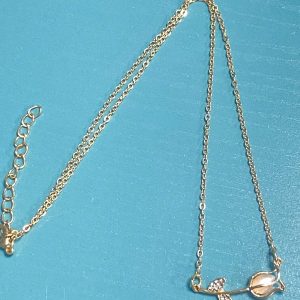 1 Pieza Collar De Tulipán De Lujo De Alta Gama, De Diamantes De Imitación