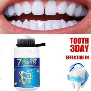 1 Pieza, Polvo Para Pulir Los Dientes, Limpiador De Dientes, Refrescante Del Aliento