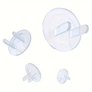 10 piezas de cubiertas de tomacorrientes transparentes estándar de EE. UU.