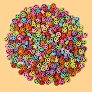 100 piezas DIY emoji cuenta