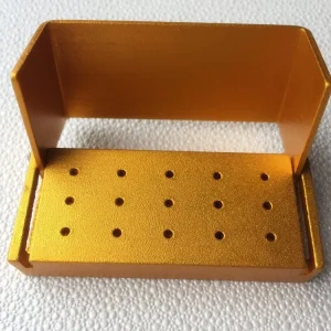 15 agujeros autoclavable dental FG alta velocidad Burs Holder Blocks 4pcs/Set