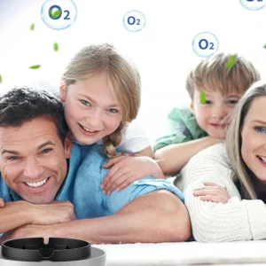 1PC Cenicero Purificador de Aire para Inhalar Olor a Tabaco