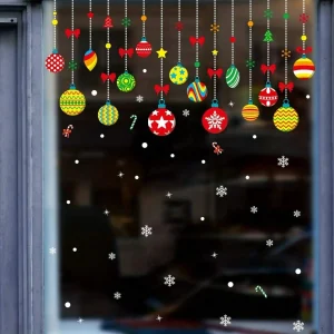 1pc-Christmas Window Sticker