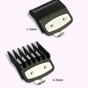 2  peines para uso con aceite degradado de 1,5 mm y 4,5 mm