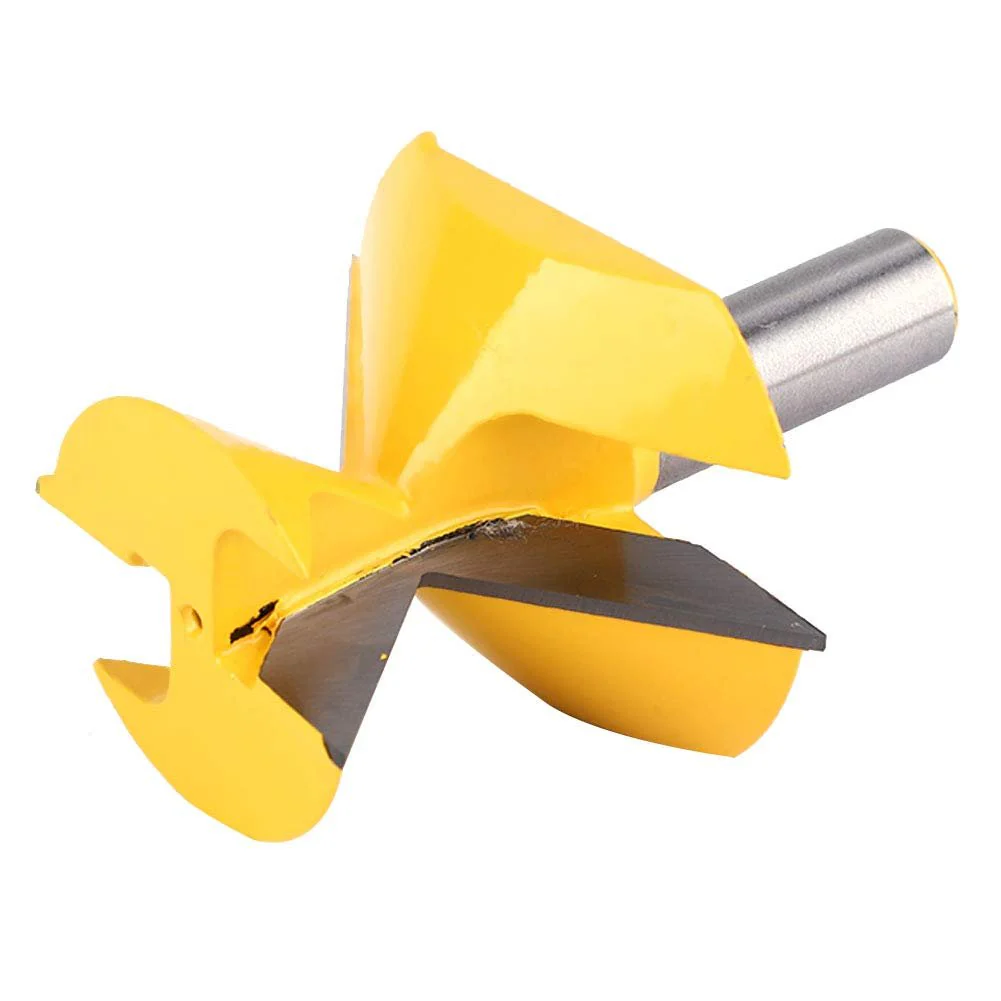 2 PIEZAS - Broca para enrutador de inglete para moldura de corona, vástago de 1/2" - Imagen 4