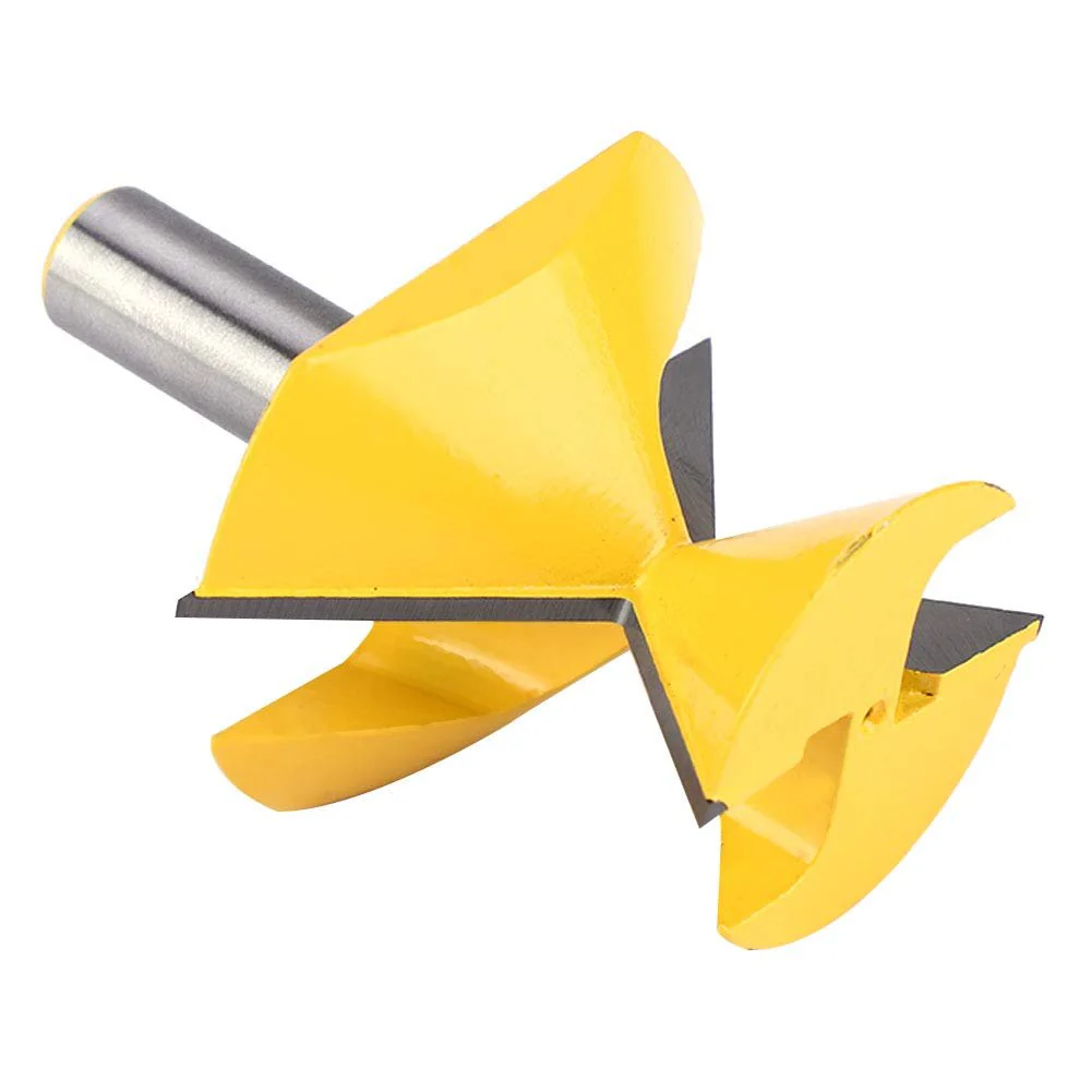 2 PIEZAS - Broca para enrutador de inglete para moldura de corona, vástago de 1/2" - Imagen 3