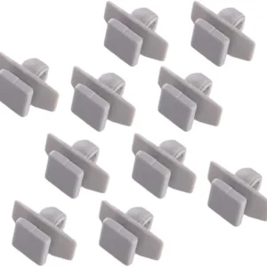 20 clips de sujeción para moldura de arco de rueda de automóvil, compatibles con Honda