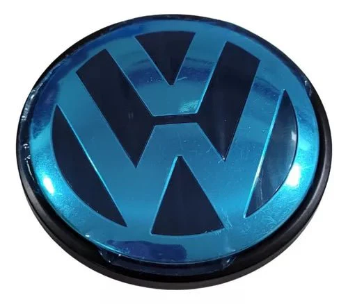 4 cubiertas de tapa central de rueda VW Volkswagen - Imagen 2