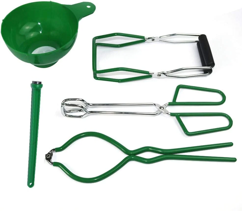 5 pcs Juego de herramientas de enlatado para el hogar