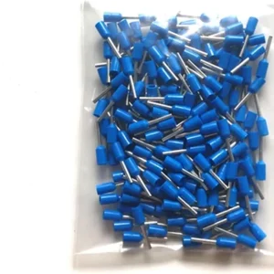 50 piezas de terminales de extremo de cable con aislamiento de tubo de cobre