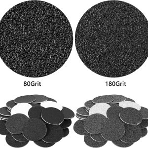 60 pcs Discos de repuesto de papel de lija de repuesto