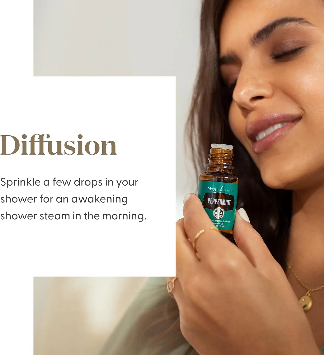 Aceite esencial de menta Young Living Essential Oils, 0.52 fl. oz - Imagen 3