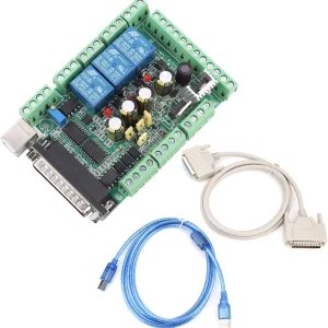 Adaptador de placa de ruptura de interfaz USB CNC MACH3 de 6 ejes para controlador de motor