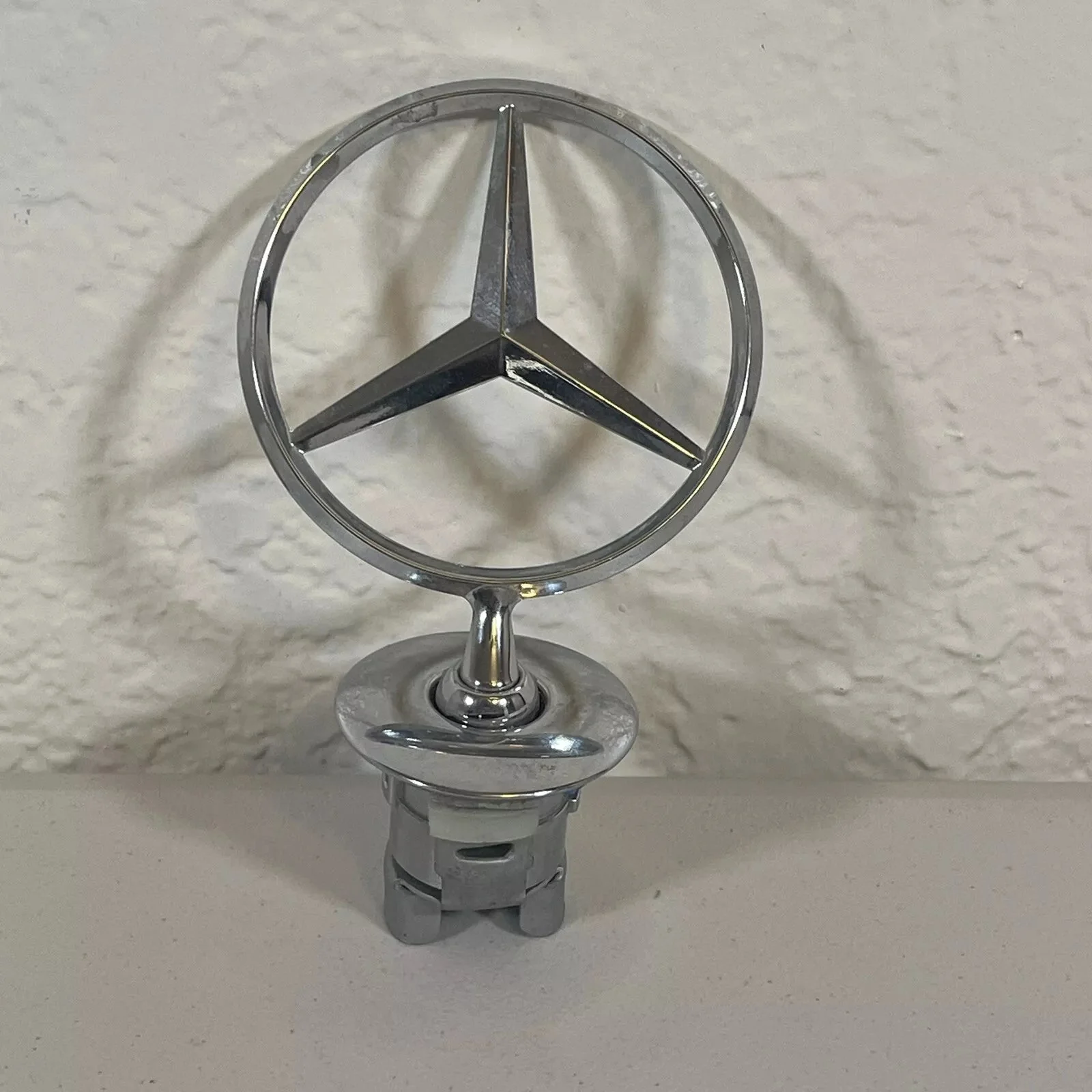 Adorno de capó delantero emblema de estrella de pie OEM para Mercedes-Benz