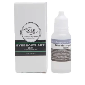 Agente de decoloración de pigmento indoloro, crema de corrección rápida