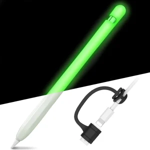 AHASTYLE Funda protectora de silicona antideslizante compatible con Apple Pencil de 1ª generación