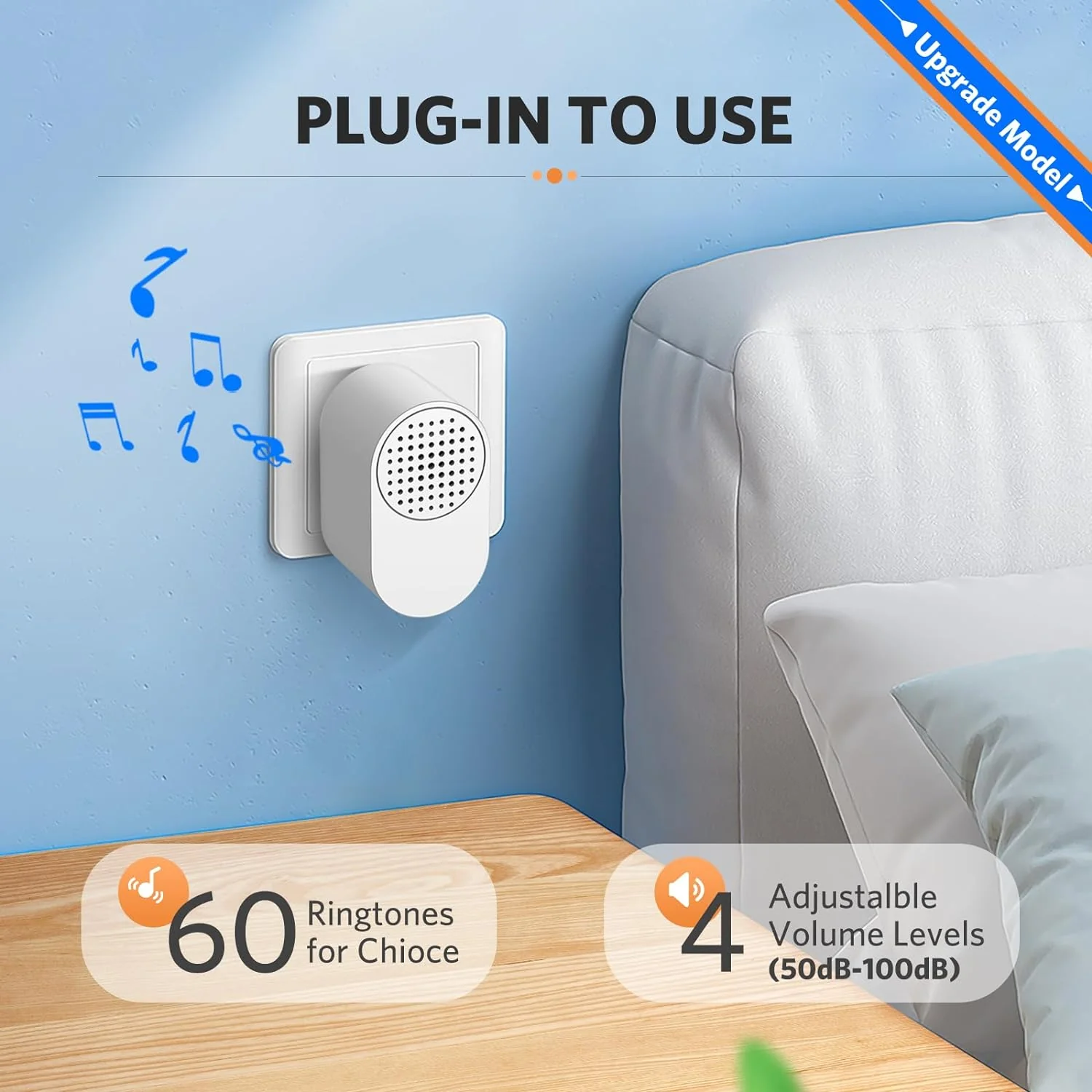 Alarmas para entrada de vehículos Sistema de alarma con sensor de movimiento inalámbrico para exteriores - Imagen 6