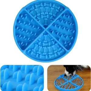 Alfombrilla para perro y gato, alimentacion lenta, alivio de la ansiedad