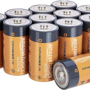 Amazon Basics 12 baterías alcalinas de uso de células C