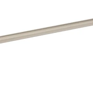 Amazon Basics Barra de cortina opaca para oscurecer la habitación, 28 a 48 pulgadas