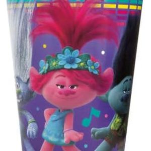 Amscan Trolls World Tour - Vasos de 7 onz