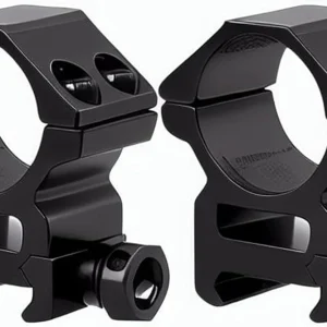 Anillos de alcance óptico de 1.000 in de 1 pulgada para soportes de alcance perfil medio, 2 piezas