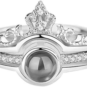 Anillos de diamantes para mujer, Te amo en 100 idiomas