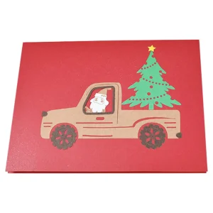 Árbol de Navidad 3D creativo hecho a mano de papel de Navidad