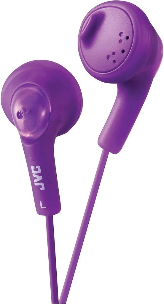 Auriculares JVC HA-F160 Gumy Violeta Uva - Imagen 2
