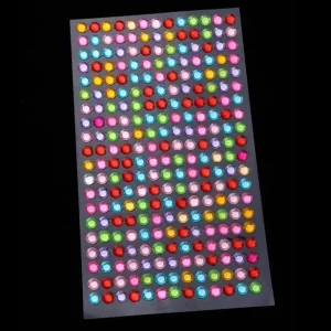 Autoadhesiva Del Adorno de Del Cristal Del Rhinestone Del Brillo Del Diamante