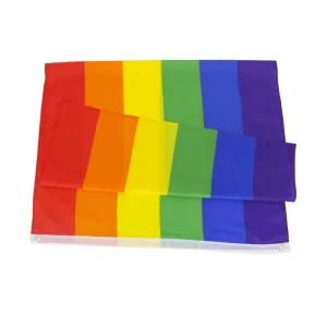 Bandera del orgullo Gay, arcoíris, Lgbtq, poliéster, 150x90cm