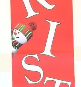 Banner Decoraciones Navideñas para exterior, al azar