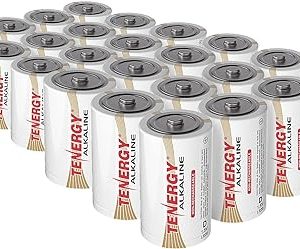 Batería alcalina LR20 de 1,5 V D, pilas no recargables D de alto rendimiento para relojes