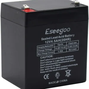 Batería recargable de plomo ácido (SLA) sellada de 12 V 4,5 AH
