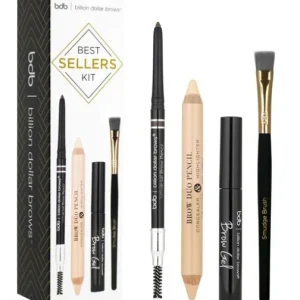 Billion Dollar Brows El kit incluye lápiz universal para cejas, lápiz dúo, gel de cejas y brocha