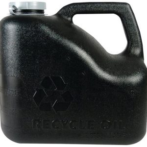 Bidón para reciclaje de aceite FloTool 11849, color negro