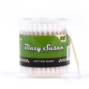 Blazy Susan Hisopos de Algodón Blancos 100 Piezas