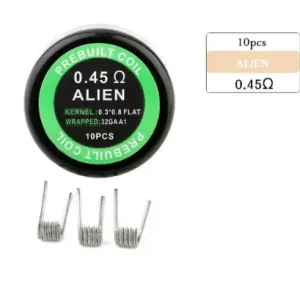 Bobina preconstruida de resistencia de calentamiento, 10 unids/lote