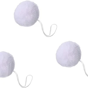 Bola de cola de conejo de peluche, disfraz, accesorio para Halloween, fiesta de Pascua