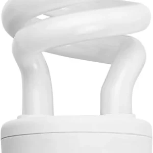 Bombilla fluorescente en espiral de 45 W, 5500 K