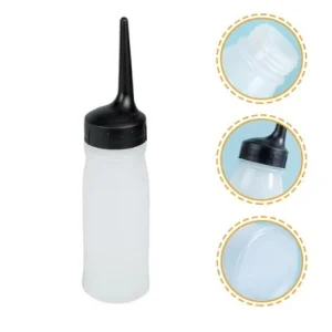 Botellas de báscula para peluquería, botellas vacías para tinte de pelo