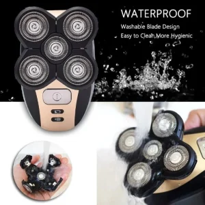 Cabezal de afeitadora de repuesto, Afeitadora eléctrica 5D independiente